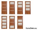 Holztür mit Rahmen lackiert TO1 60