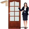 Holzflügelrahmen Lackglas TP4 60