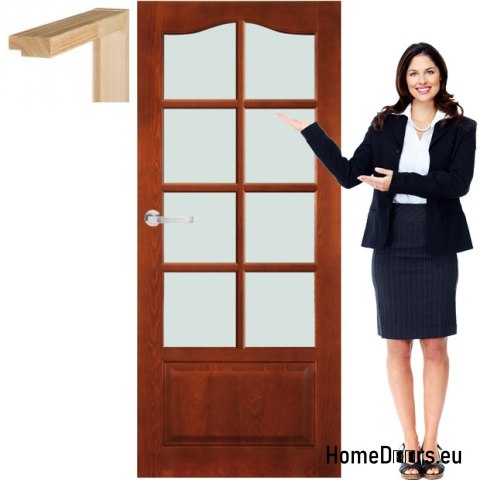 Holzflügelrahmen Lackglas TP4 70