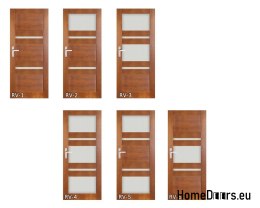 Holztür mit Rahmen lackiert RV4 70