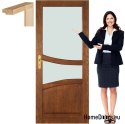 Holzflügelrahmen Farbe Lack SL4 90