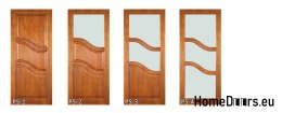 Holztüren mit Glasrahmenlack PS2 80