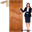 Holzblatt mit Rahmen lackiert PS1 60