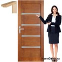 Türrahmen aus Holz Farbe Lack MK6 90