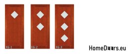 Holzflügelrahmen Glasfarbe FG2 90