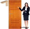 Holzblatt mit Rahmen lackiert HF7 70