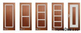 Türrahmen aus Holz Farbe EM2 80