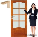 Holzflügelrahmen Lackfarbe DT4 80