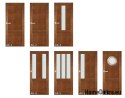 Holztüren mit Rahmenfarbe Lack AK1 80