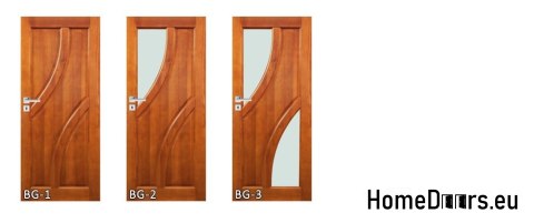 Holztüren mit Glasrahmenfarbe BG2 90 Holztüren mit Glasrahmenfarbe BG2 90