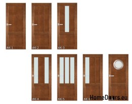 Holzflügelrahmen Glaslack AK5 80