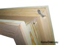 Türrahmen aus Holz ohne Falz PLS2 60/70/80/90