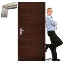 Holztür mit Rahmen und Griff PLS6 60/70/80/90