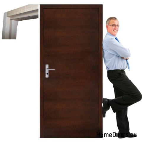 Holztür mit Rahmen und Griff PLS6 60/70/80/90 Holztür mit Rahmen und Griff PLS6 60/70/80/90