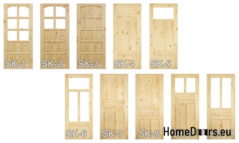 Kieferntür mit Rahmen Stolgen SK6 60/70/80/90 L P Kieferntür mit Rahmen Stolgen SK6 60/70/80/90 L P