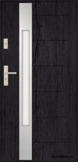 Außentür T41 90 72MM Warm Ud=1,2 SCHWARZ