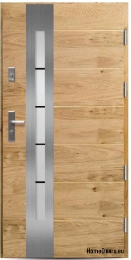 Außentüren Holz Eiche warm 82 mm KAN