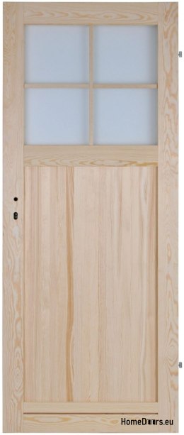PINE DOORS BORKENKÄFER DUO MUNTINS TOILETTE KNOTENLOS 80
