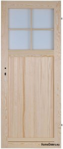PINE DOORS BORKENKÄFER DUO MUNTINS TOILETTE KNOTENLOS 90