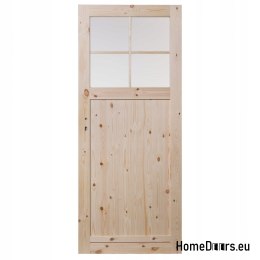 KIEFERNTÜREN BORKENKÄFER DUO MUNTIN MUNTINS TOILETTENKNOTEN 70