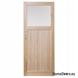 KIEFERNTÜREN BORKENKÄFER DUO TOILETTE KNOTENLOS 70
