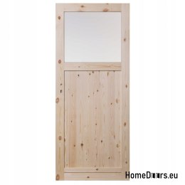 KIEFERNTÜREN BORKENKÄFER DUO GEKNOTETE TOILETTE 60