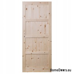 KIEFERNTÜREN BORKENKÄFER QUATRO KNOTTY FULL 60/70/80/90