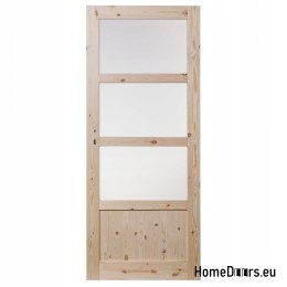PINE DOOR BORKENKÄFER QUATRO KNOT RAUM 60/70/80/90