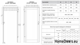 Innentüren Duo Eco Knotty full 60/70/80/90 Öl