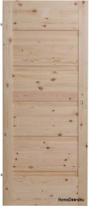 PINE DOORS BORKENKÄFERQUINTETT KNOTTY FULL 90