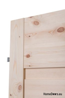 PINE DOORS BORKENKÄFERQUINTETT KNOTTY FULL 90