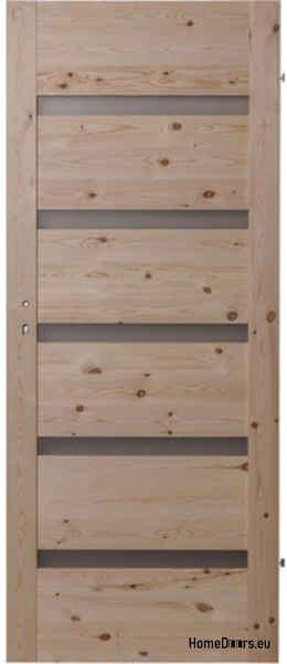 PINE DOOR RINDENKÄFERQUINTETT GEKNOTETES ZIMMER 90