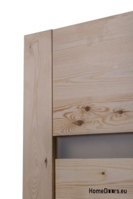 PINE DOORS BORKENKÄFER QUINTETT KNOTEN WC 80