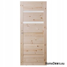 PINE DOORS BORKENKÄFER QUINTETT KNOTEN WC 90