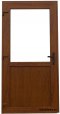 PVC-Außentüren 110/210 golden oak
