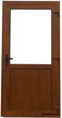 PVC-Außentüren 110/210 golden oak