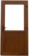 PVC-Außentüren 110/210 golden oak