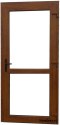 PVC-Außentüren 90/210 golden oak