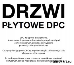 Außentüren, Holzplatte DPC5 WARM