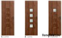 Badezimmertüren mit Innenglas Atria 90