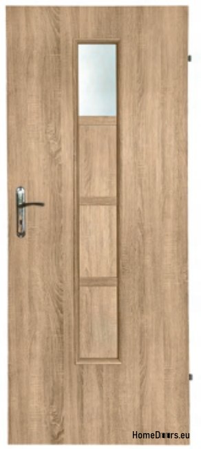 Badezimmertüren mit Innenglas Jantar 60