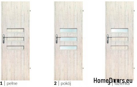 Badezimmertüren mit Innenglas Oris 60 Badezimmertüren mit Innenglas Oris 60