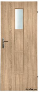 Badezimmertüren mit Innenglas Suri 60