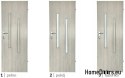 Badezimmertüren mit Glas Hiara 80