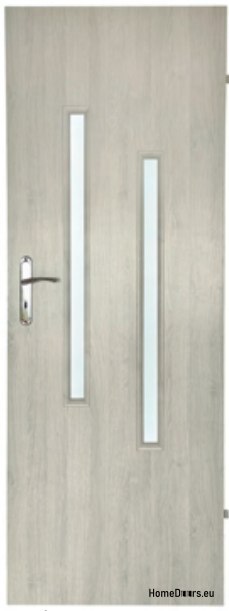 Zimmertür mit Glas Hiara 60