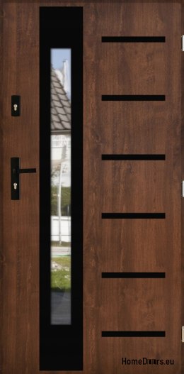 Außentüren DICK 72 WARM MIT SPIEGEL ZUR HAND