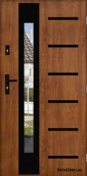 Außentüren DICK 72 WARM MIT SPIEGEL ZUR HAND