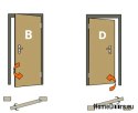 AUSSENTÜREN PVC ANTHRAZIT 160x210 ZWEIFLÜGELIG