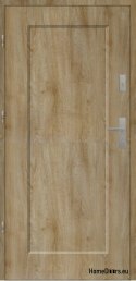 POLNISCHE AUSSENTÜREN T01 55 mm Polystyrol 80