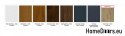 Zweiflügelige Tür 120 Links, verschiedene Designs Farben